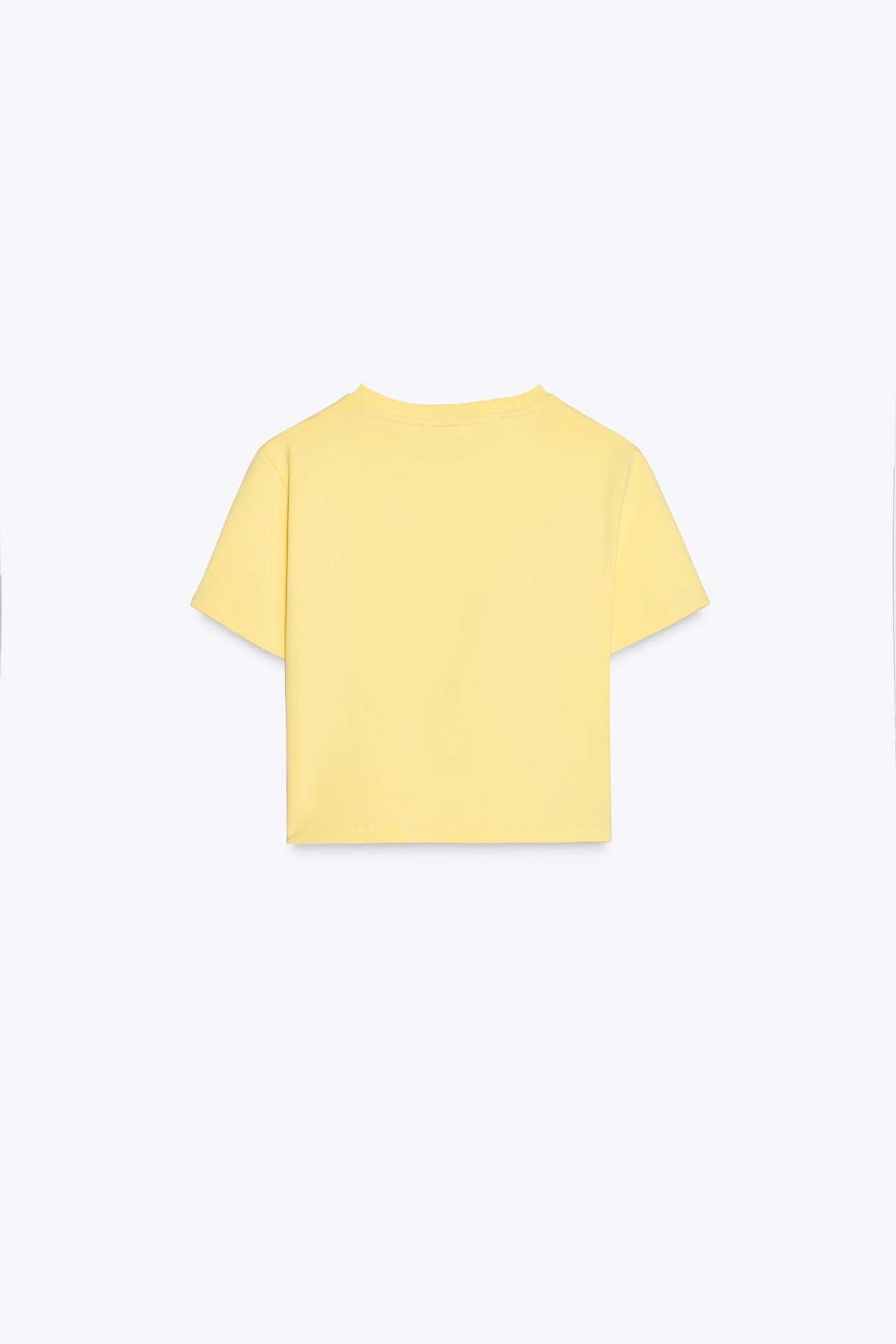 Camiseta elastica cropped