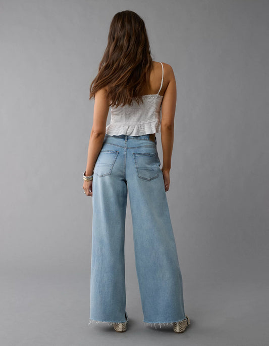 Jean AE super high rise ultra wide leg