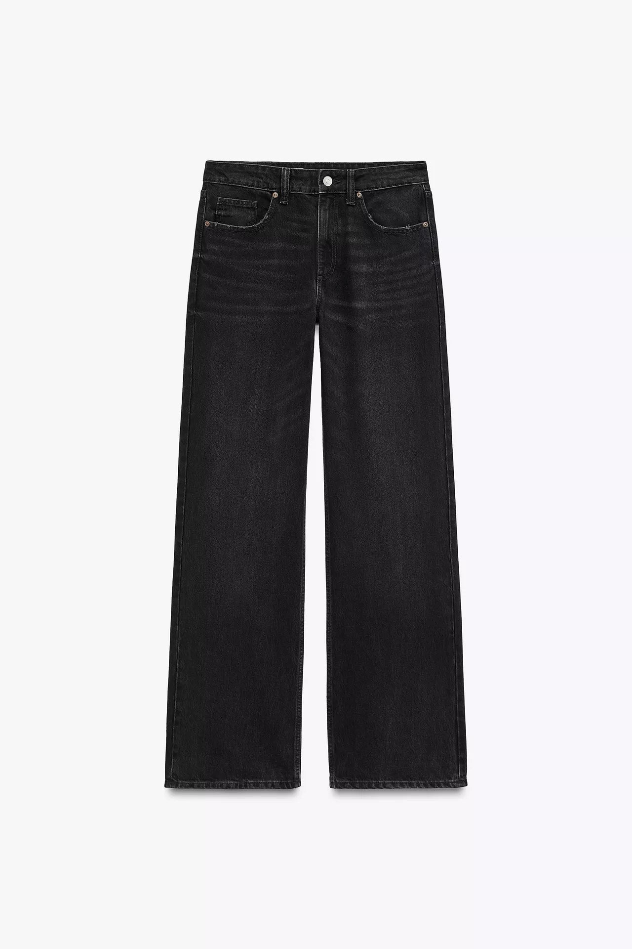JEANS TRF WIDE LEG TIRO MEDIO FULL LENGTH