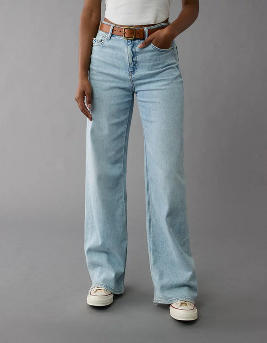 Jean AE Super High-Waisted Wide-Leg