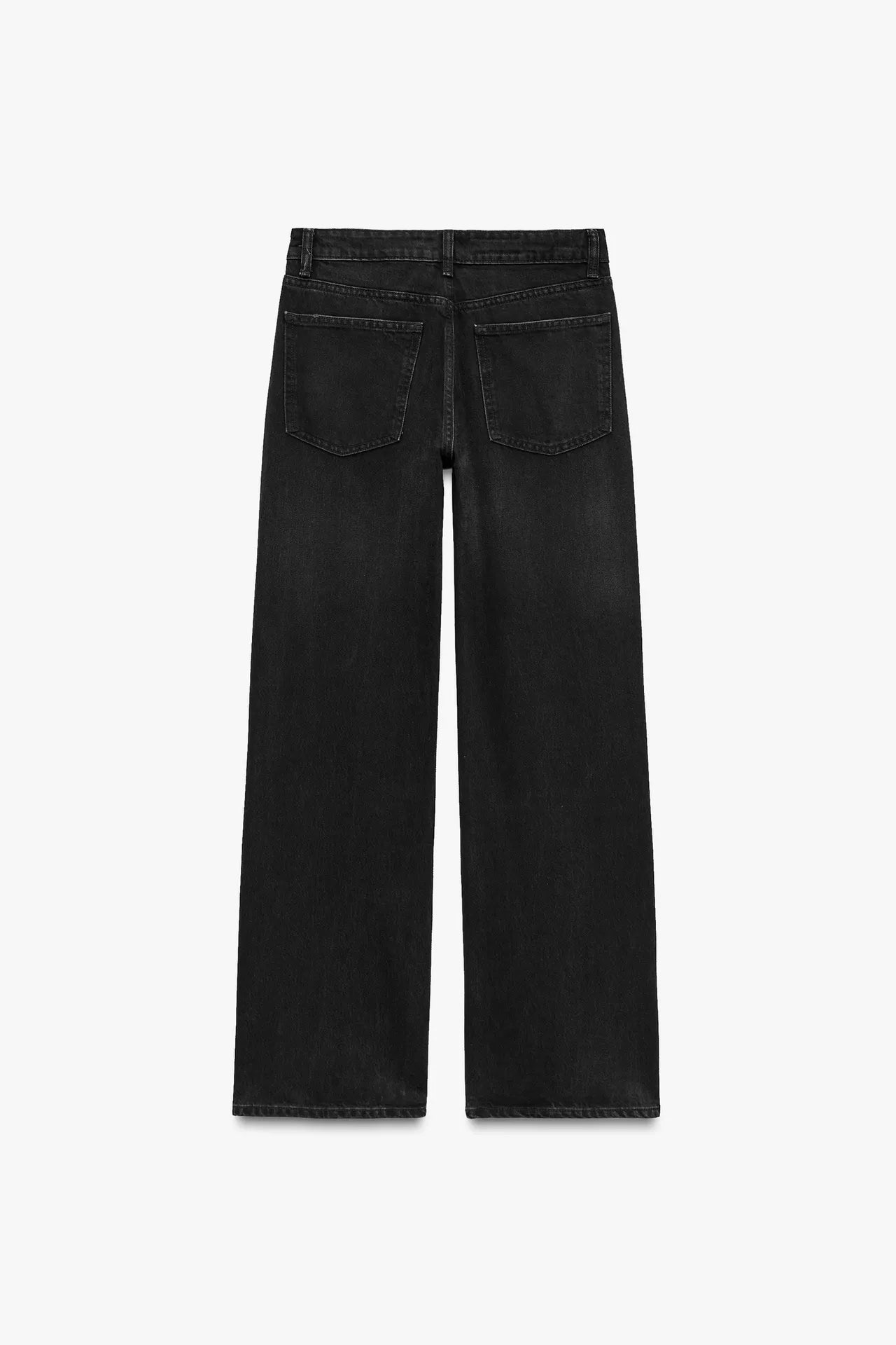 JEANS TRF WIDE LEG TIRO MEDIO FULL LENGTH