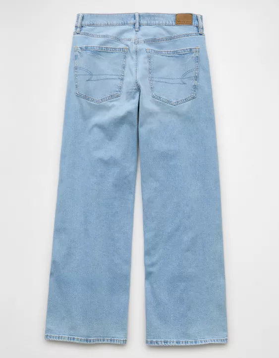 Jean Low Rise ultra Wide leg