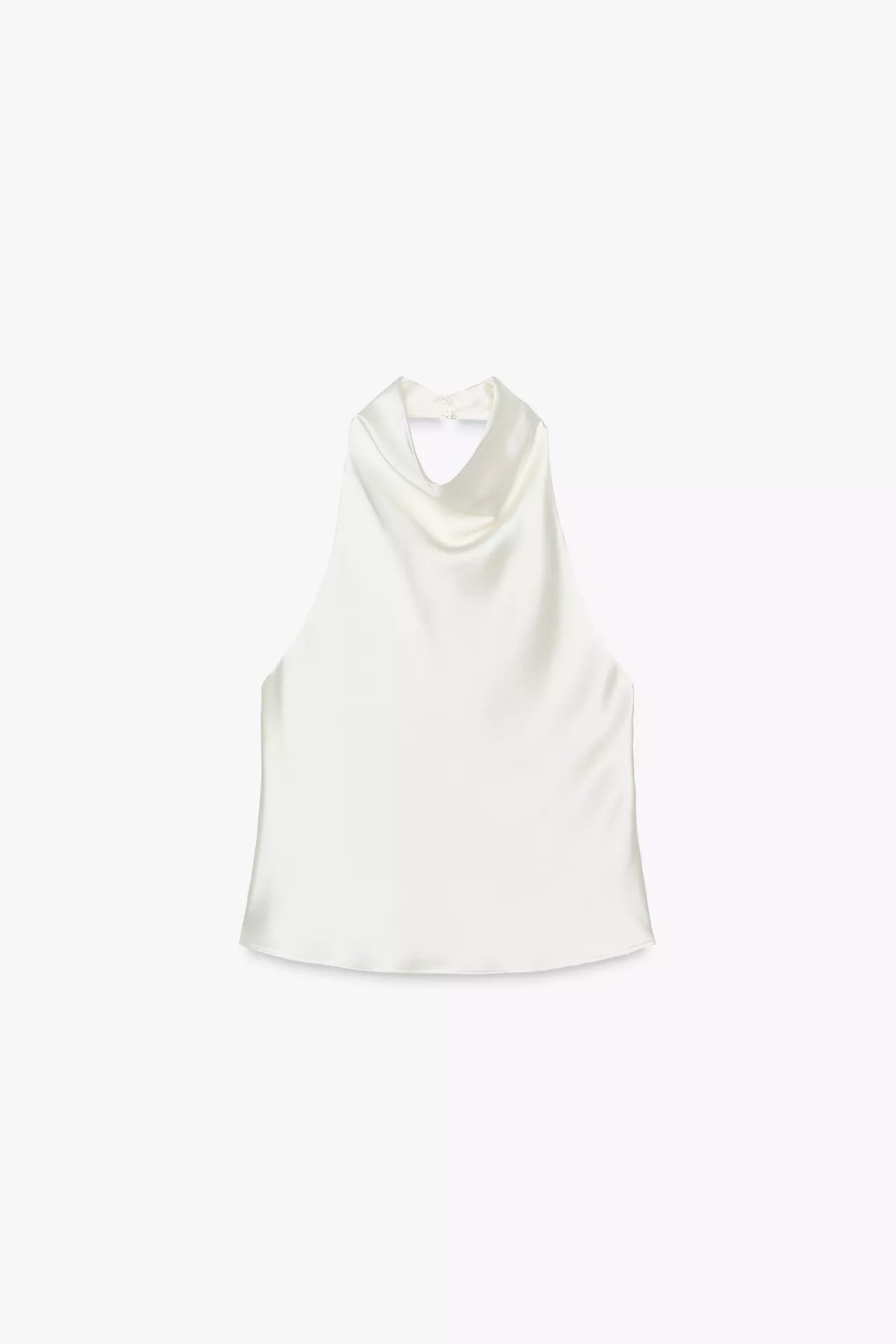 TOP HALTER SATINADO