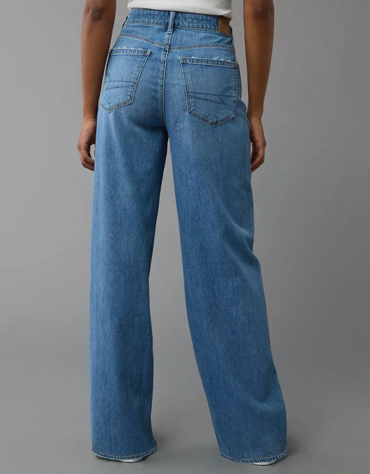 Jean AE Super High-Waisted Wide-Leg