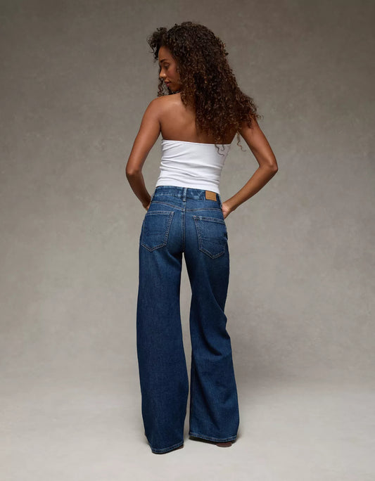 Jeans baggy wide leg