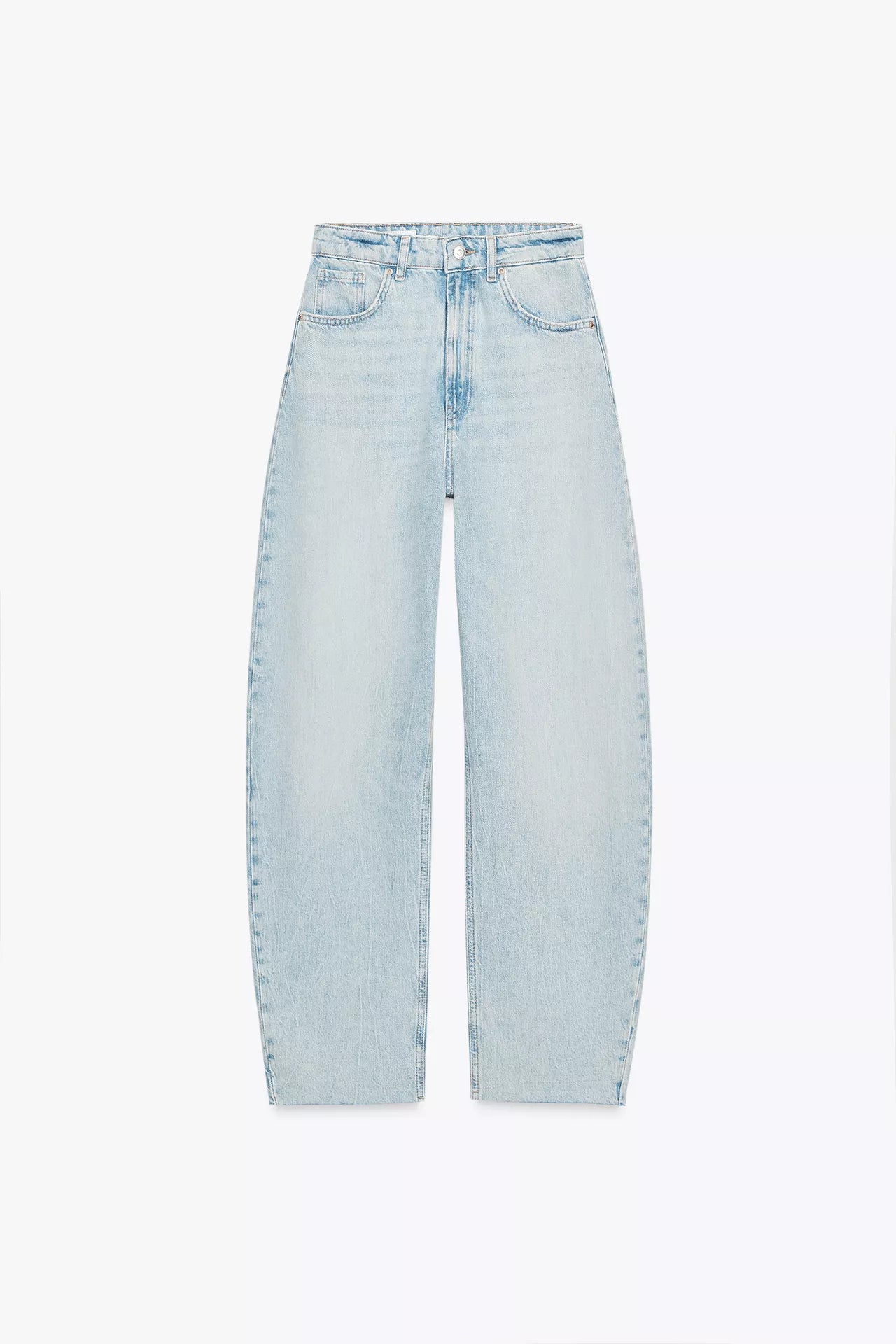 JEANS BARREL TRF TIRO ALTO
