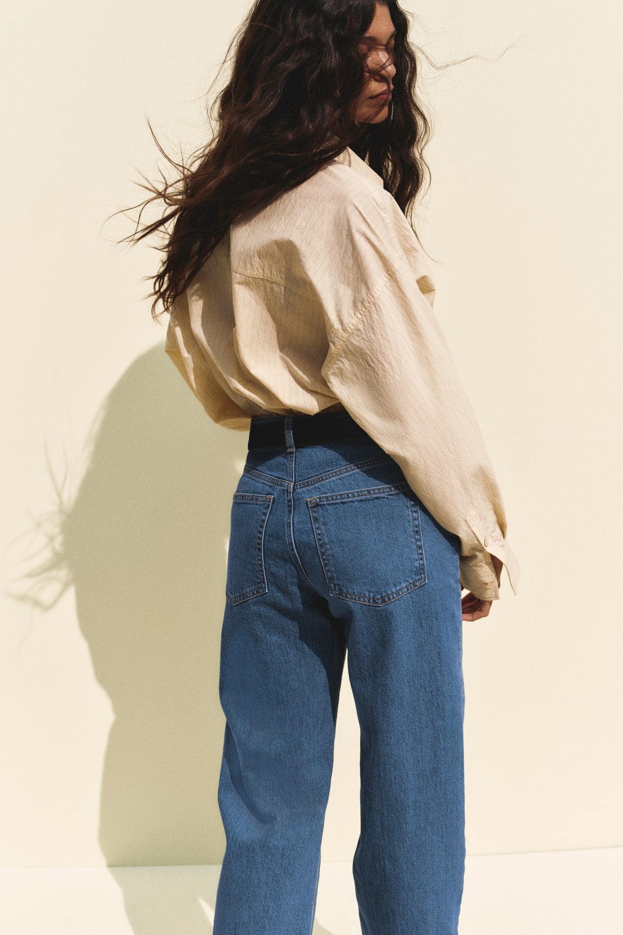 Jean wide high