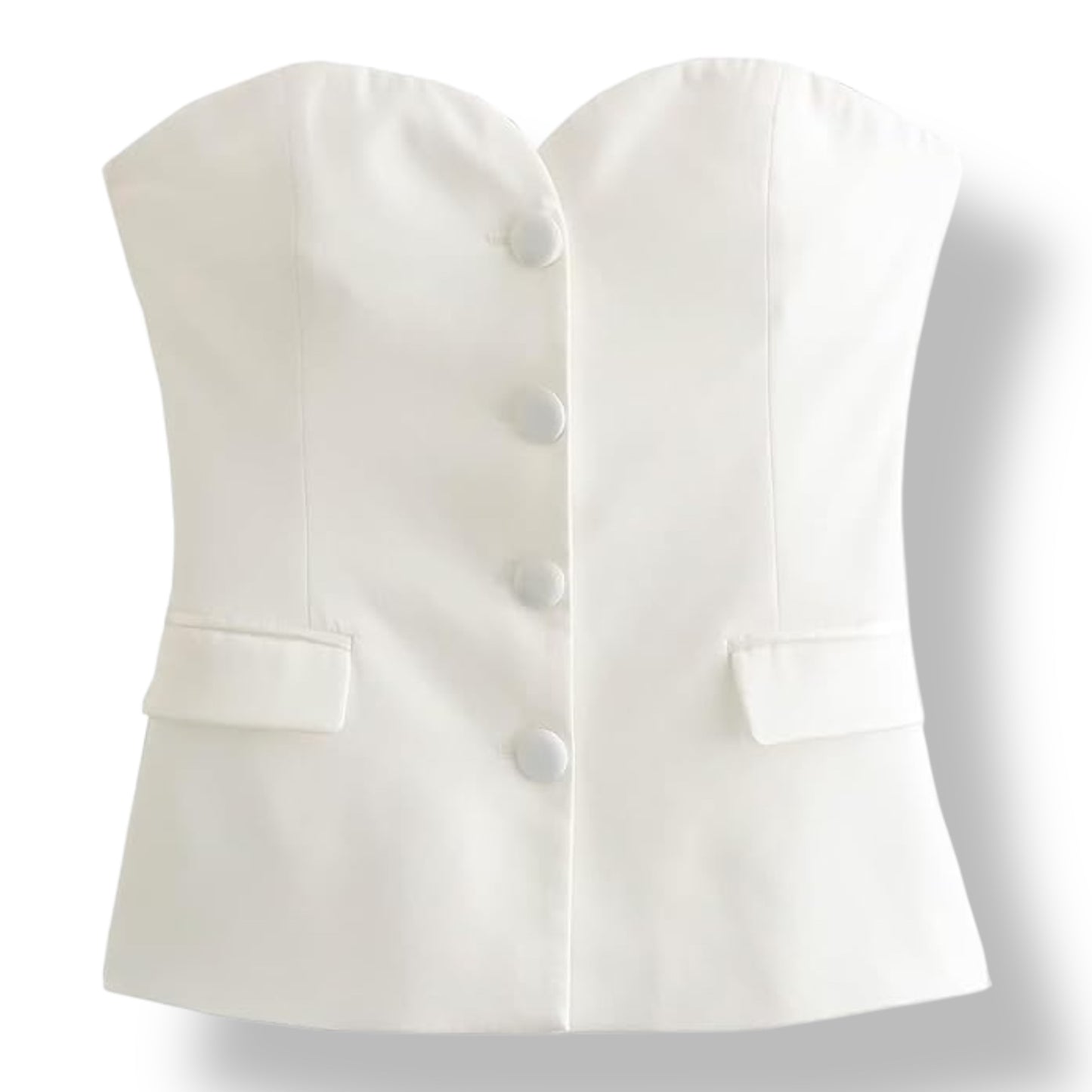 Blusa formal de botones