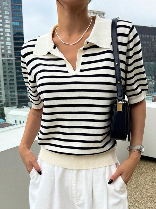 Blusa de punto casual
