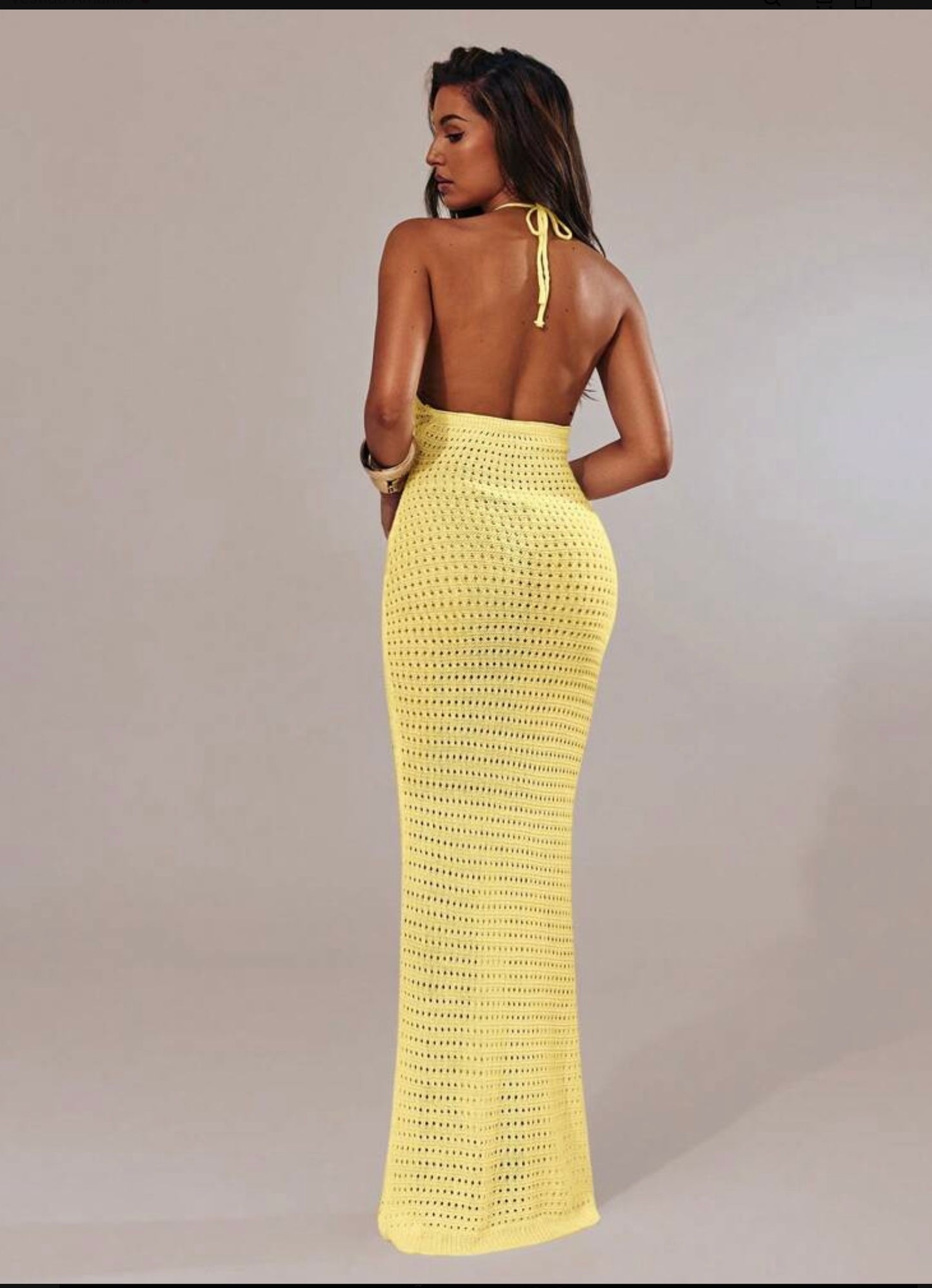 Vestido halter