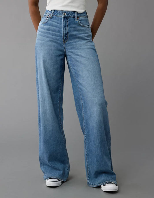 Jean AE Super High-Waisted Wide-Leg
