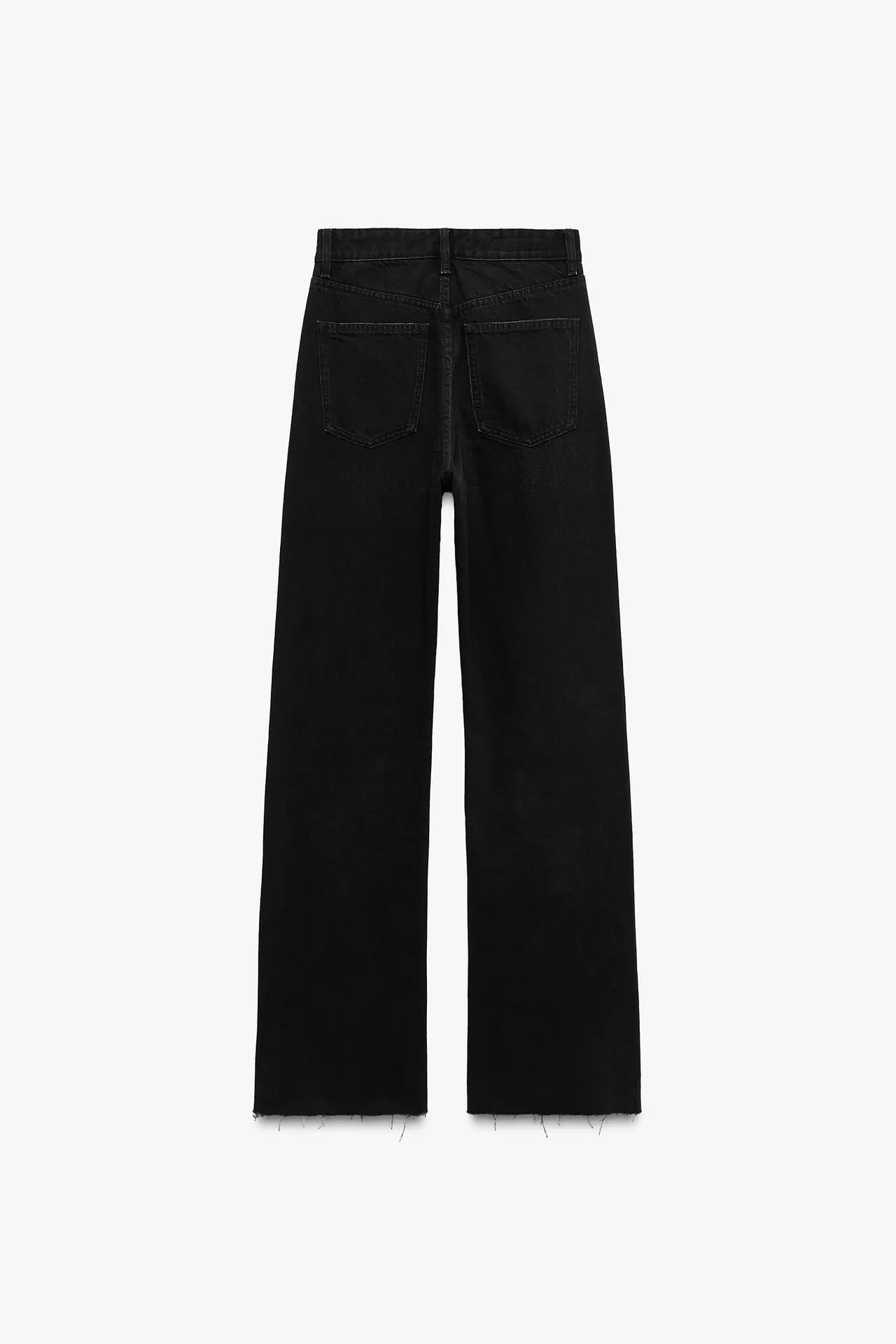 JEANS TRF WIDE LEG TIRO ALTO