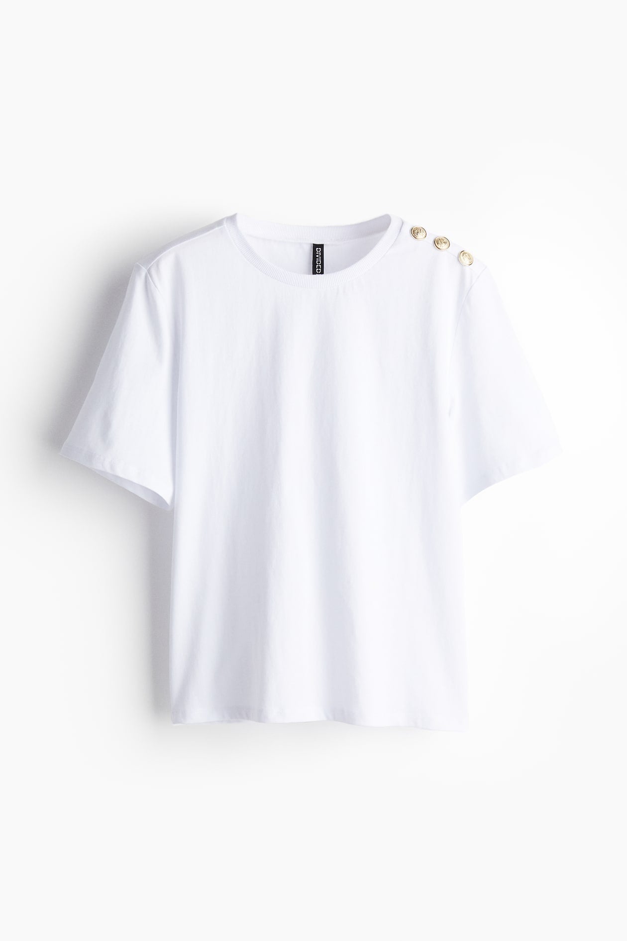Camiseta con botones
