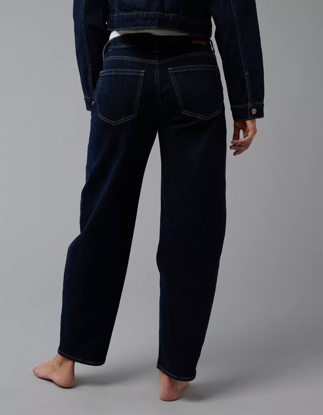 Pantalon Barrel con tiro