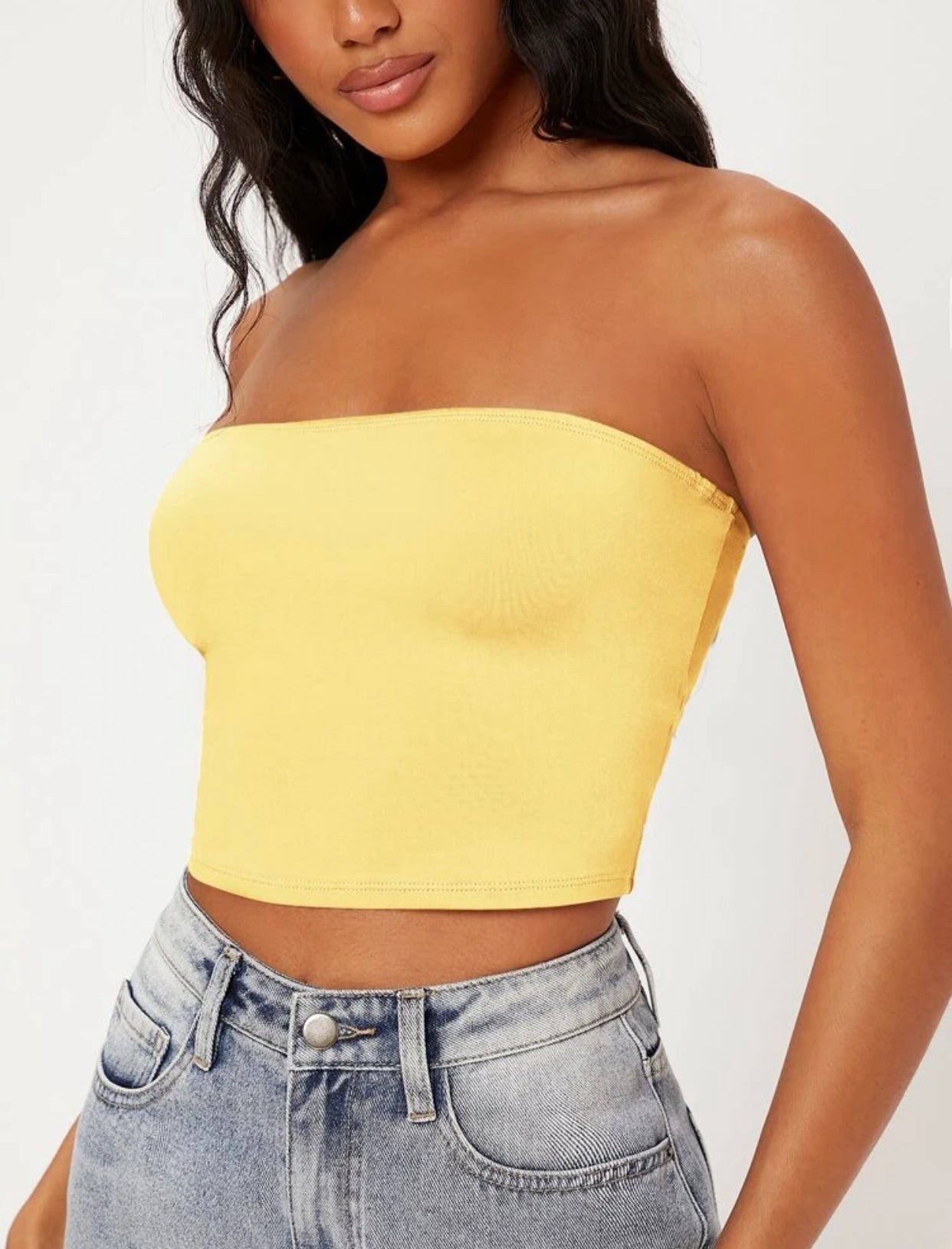 Top strapless básico