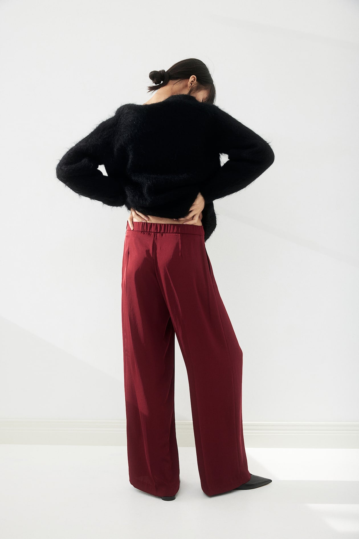 Pantalona satinada