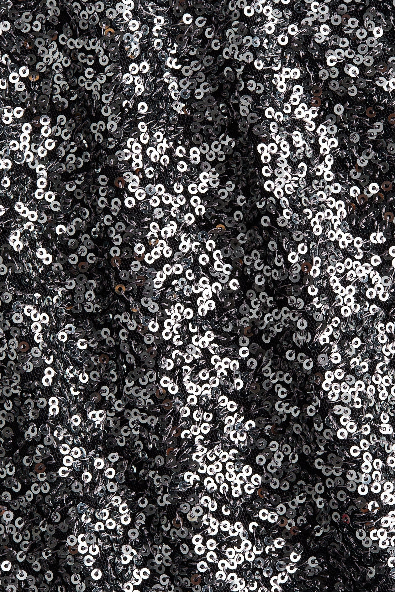 Falda midi de lentejuelas