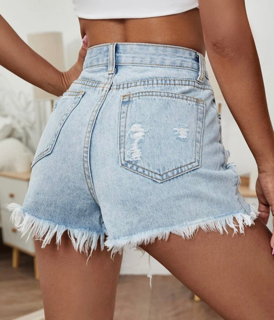 Short jeans rasgados