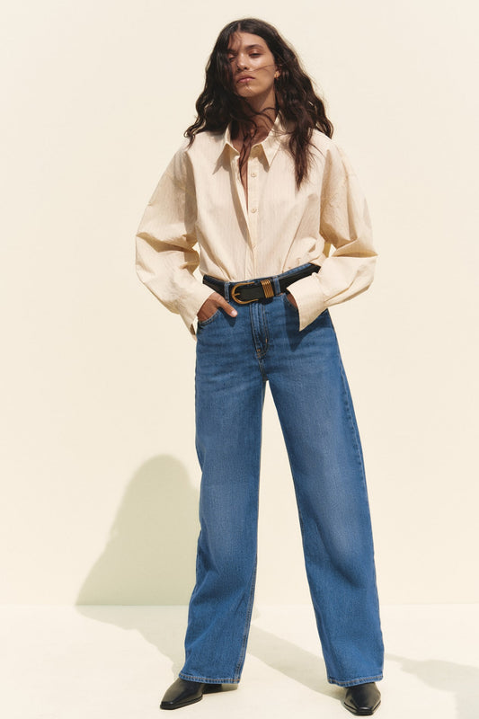 Jean wide high
