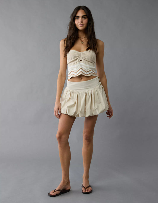 Short falda Stretch Abombada