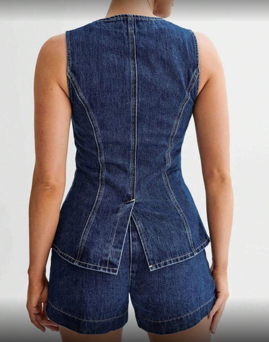 Chaleco jean