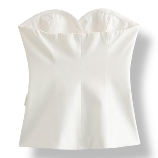 Blusa formal de botones