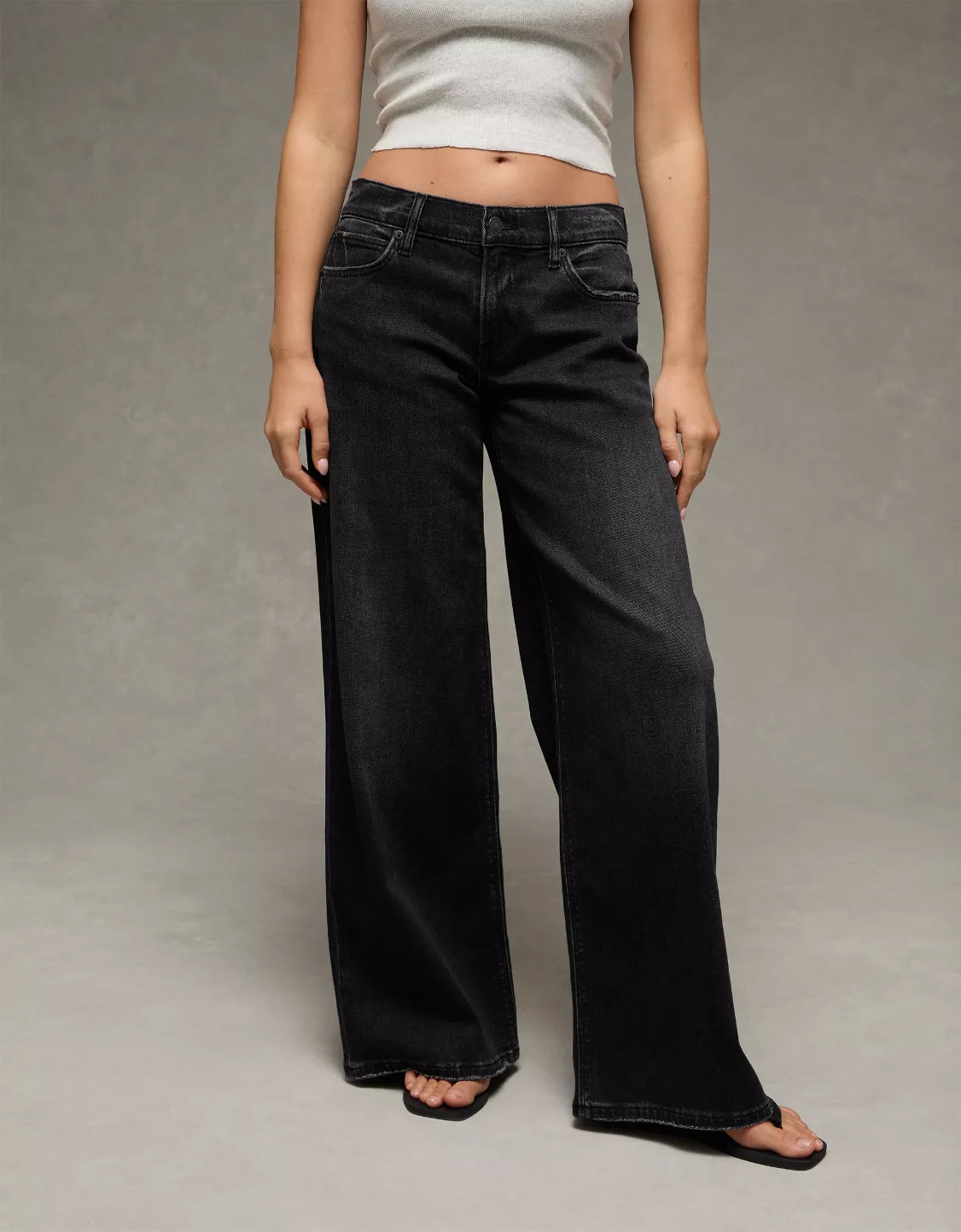 Jeans Low rise ultra wide leg
