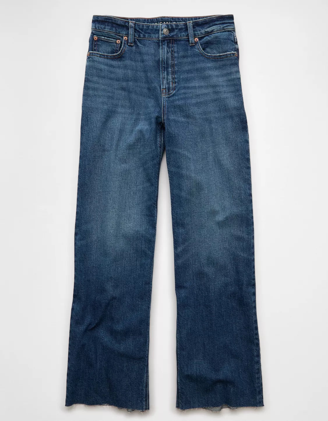 Jeans high rise baggy wide leg