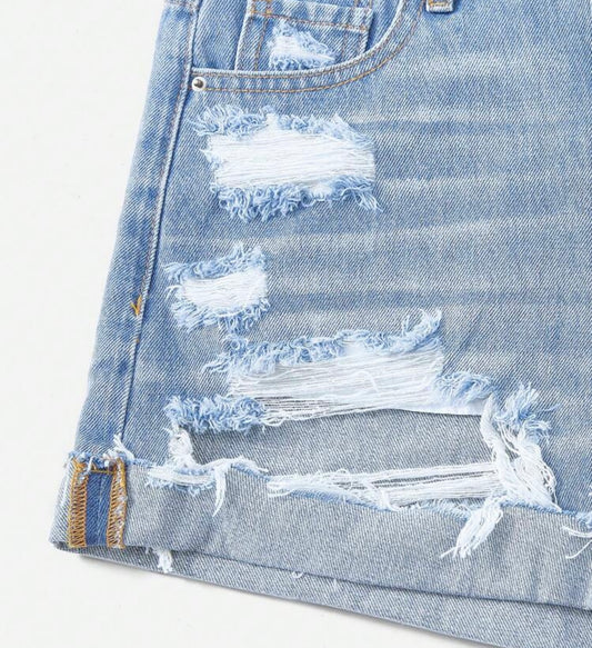 Short jeans rasgados