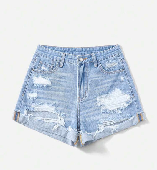 Short jeans rasgados