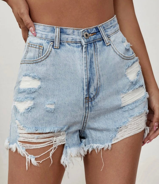 Short jeans rasgados