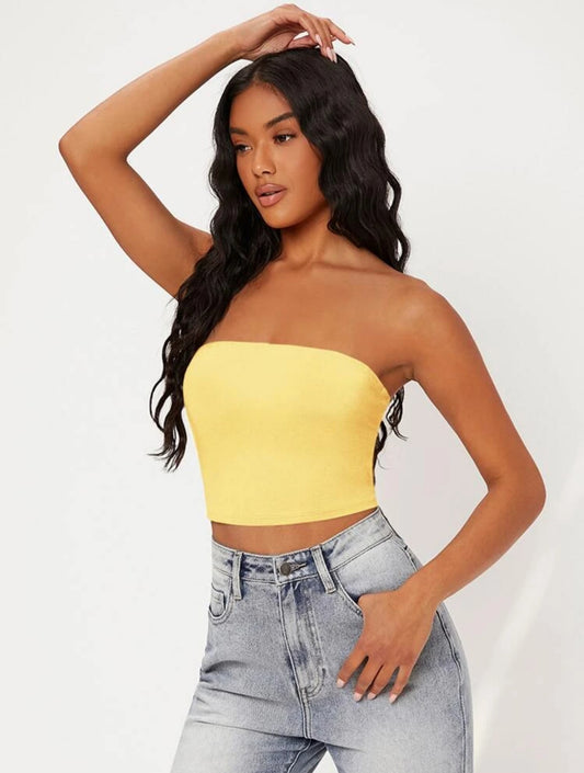Top strapless básico