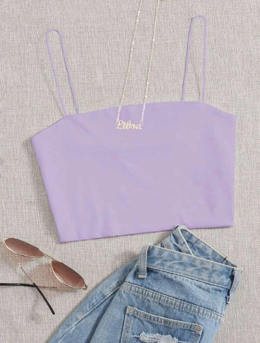 Crop top básico