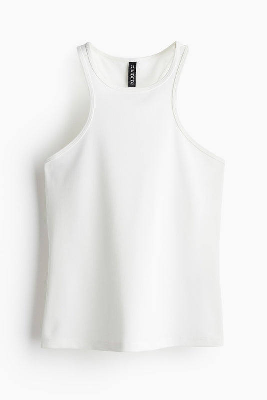 Camiseta básica de cuello redondo