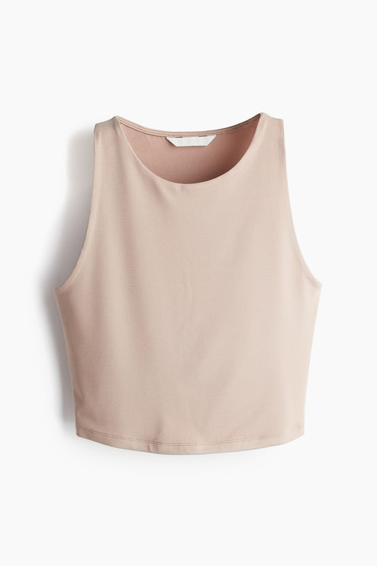 Camiseta básica de cuello redondo